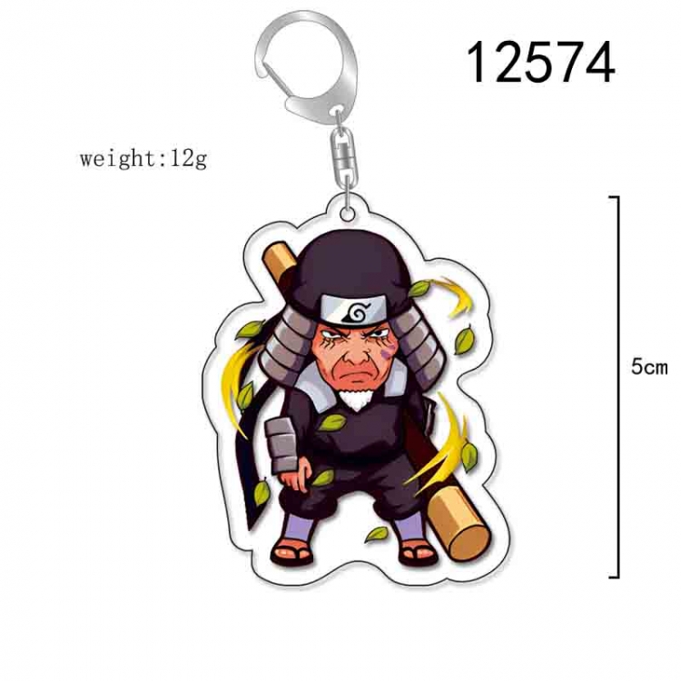 Naruto Anime Acrylic Keychain Charm  price for 5 pcs 12574