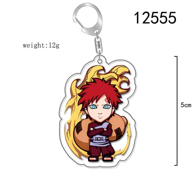Naruto Anime Acrylic Keychain Charm  price for 5 pcs 12555