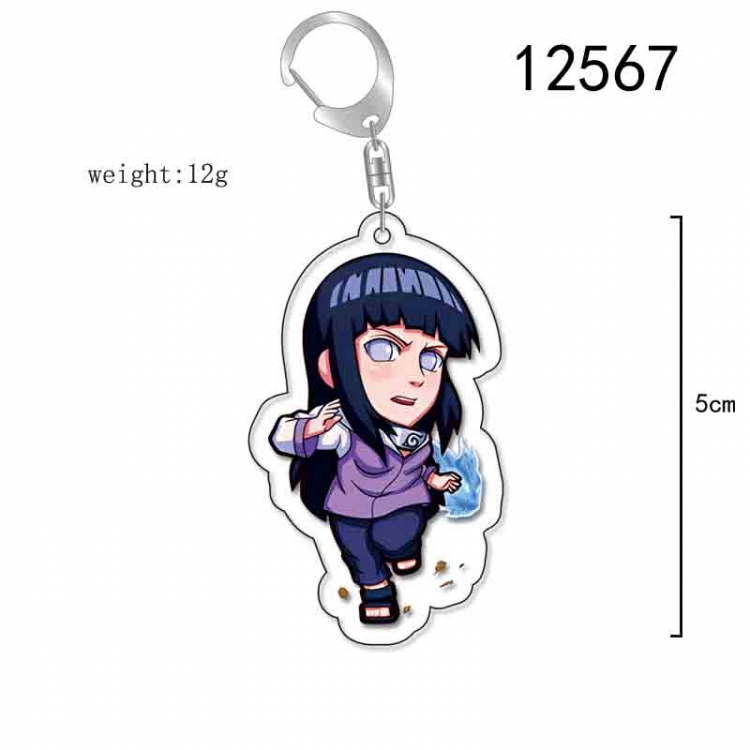 Naruto Anime Acrylic Keychain Charm  price for 5 pcs 12567