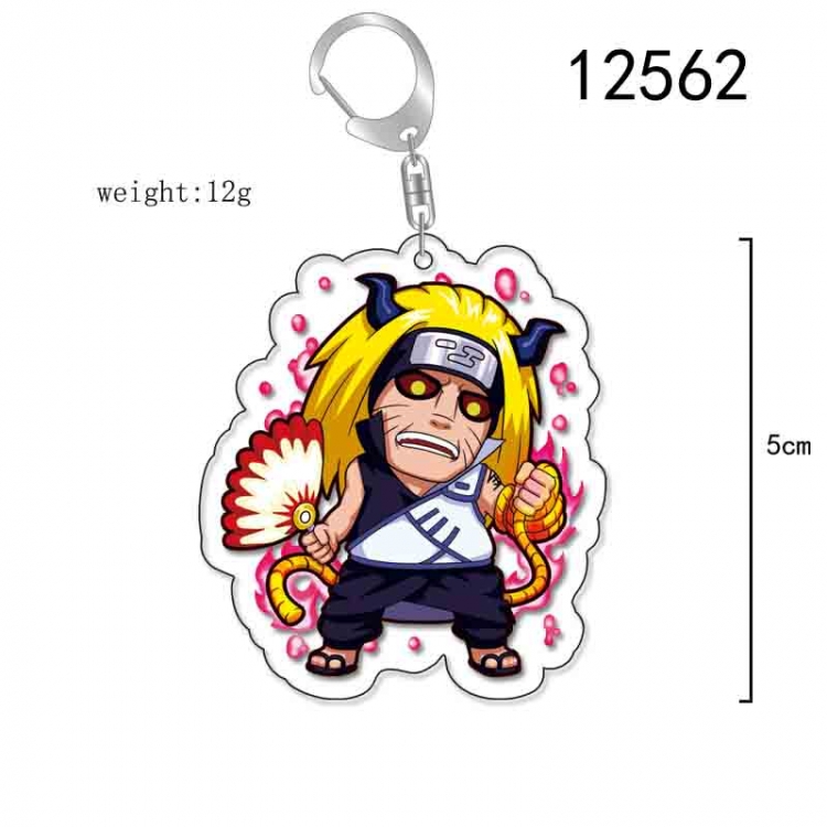 Naruto Anime Acrylic Keychain Charm  price for 5 pcs 12562