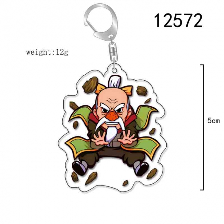 Naruto Anime Acrylic Keychain Charm  price for 5 pcs 12572
