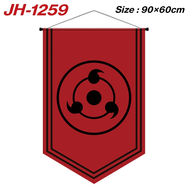 Naruto Anime Full color printed flag 90X60C JH-1259
