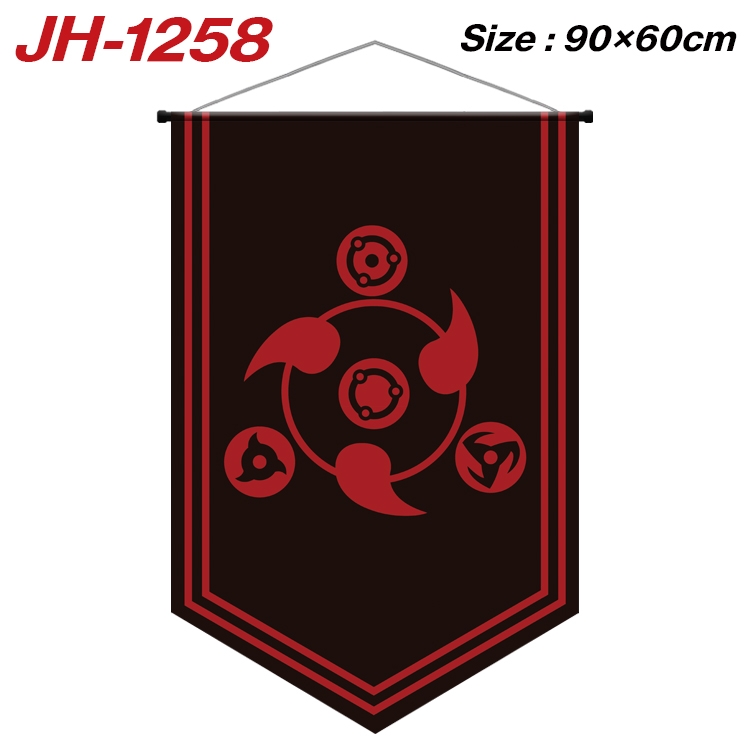 Naruto Anime Full color printed flag 90X60C JH-1258