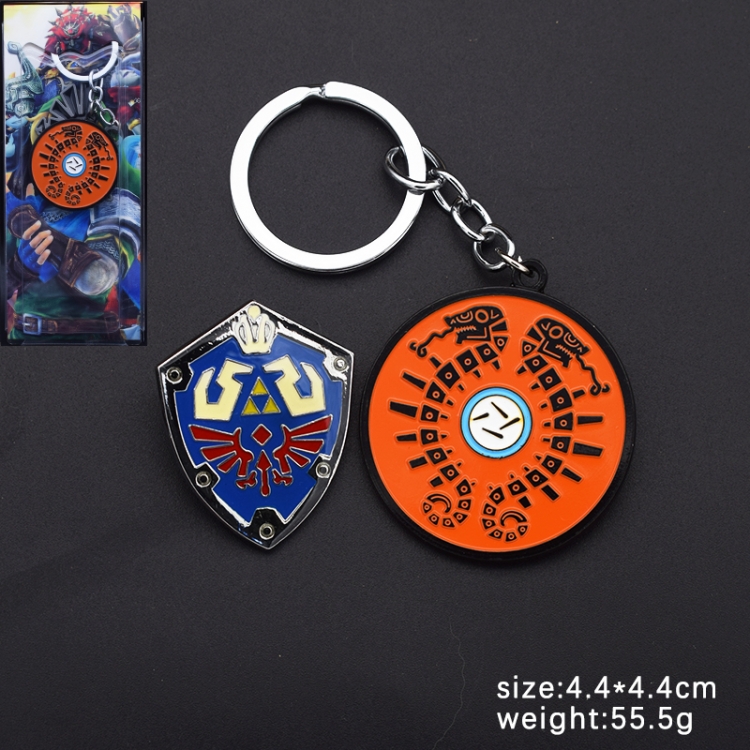 The Legend of Zelda Anime peripheral metal keychain pendant 