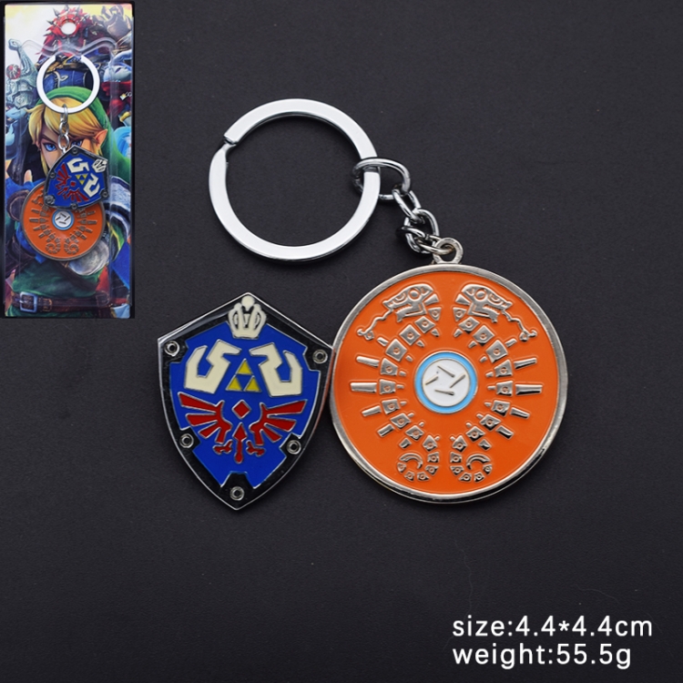 The Legend of Zelda Anime peripheral metal keychain pendant 