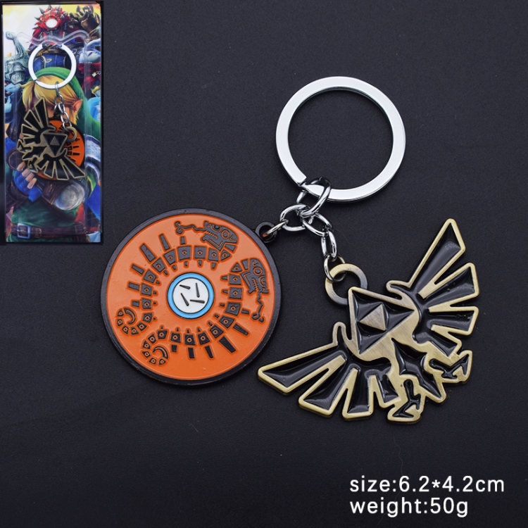 The Legend of Zelda Anime peripheral metal keychain pendant 