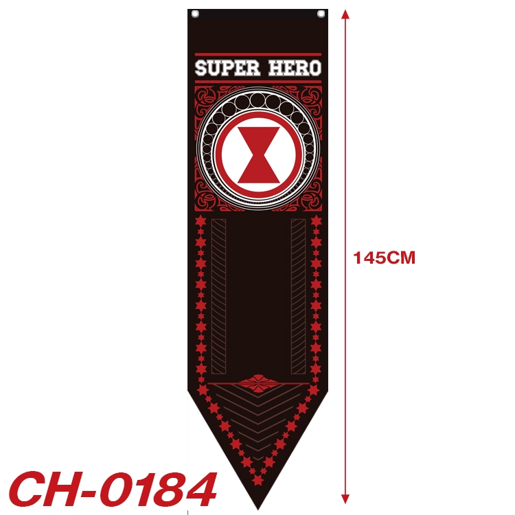 Super hero Movie star full color printing banner 40x145CM CH-0184