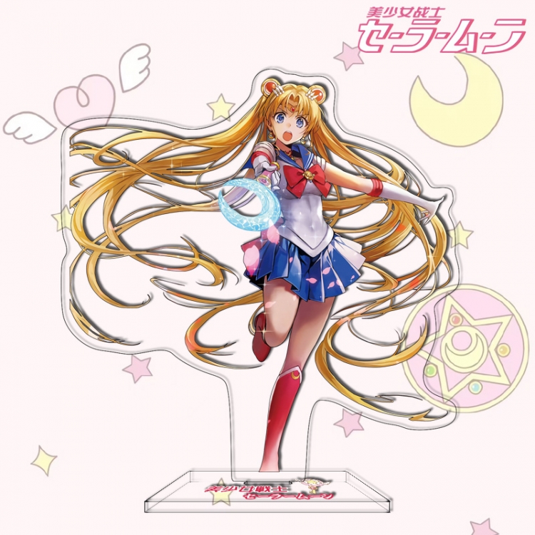 sailormoon Anime characters acrylic Standing Plates Keychain 16cm