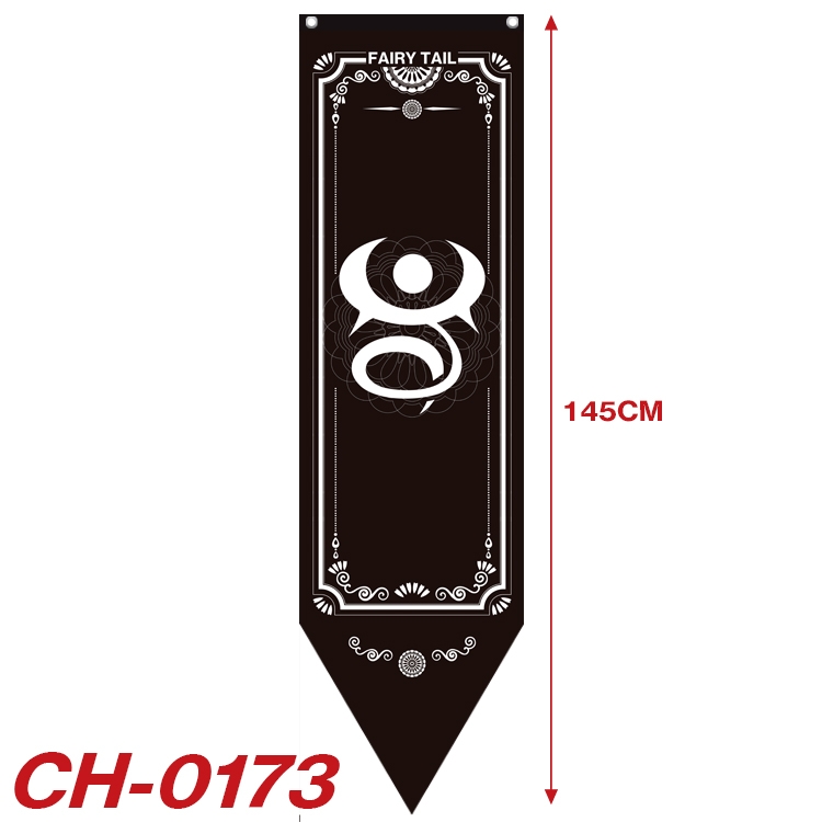 Fairy tail Anime Peripheral Full Color Printing Banner 40x145CM  CH-0173