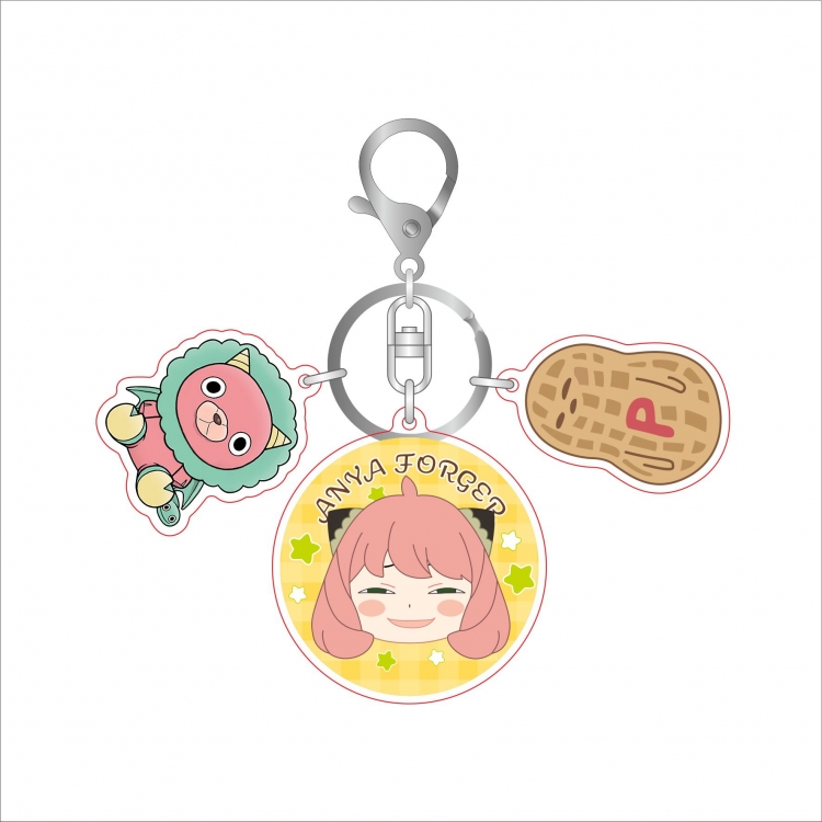 SPY×FAMILY 3 Pendant Acrylic Keychain Bag Pendant Decorations price for 5 pcs 