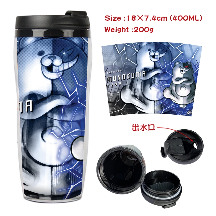 Dangan-Ronpa Anime Starbucks Leakproof Insulated Cup 18X7.4CM 400ML