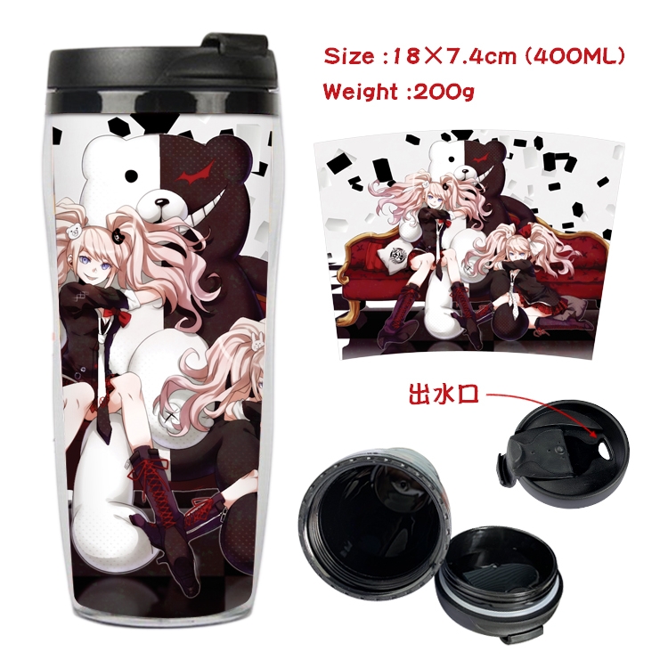 Dangan-Ronpa Anime Starbucks Leakproof Insulated Cup 18X7.4CM 400ML