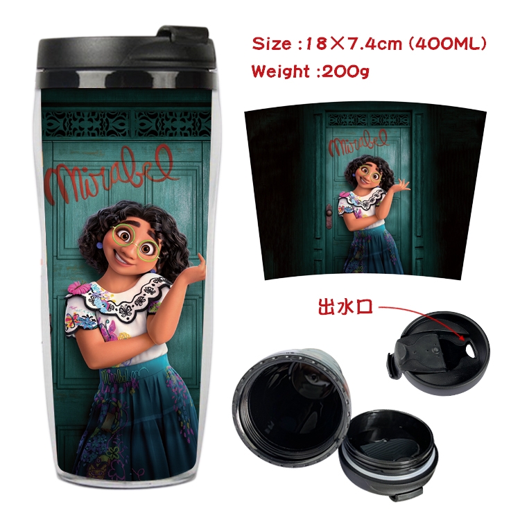full house of magic Anime Starbucks Leakproof Insulated Cup 18X7.4CM 400ML