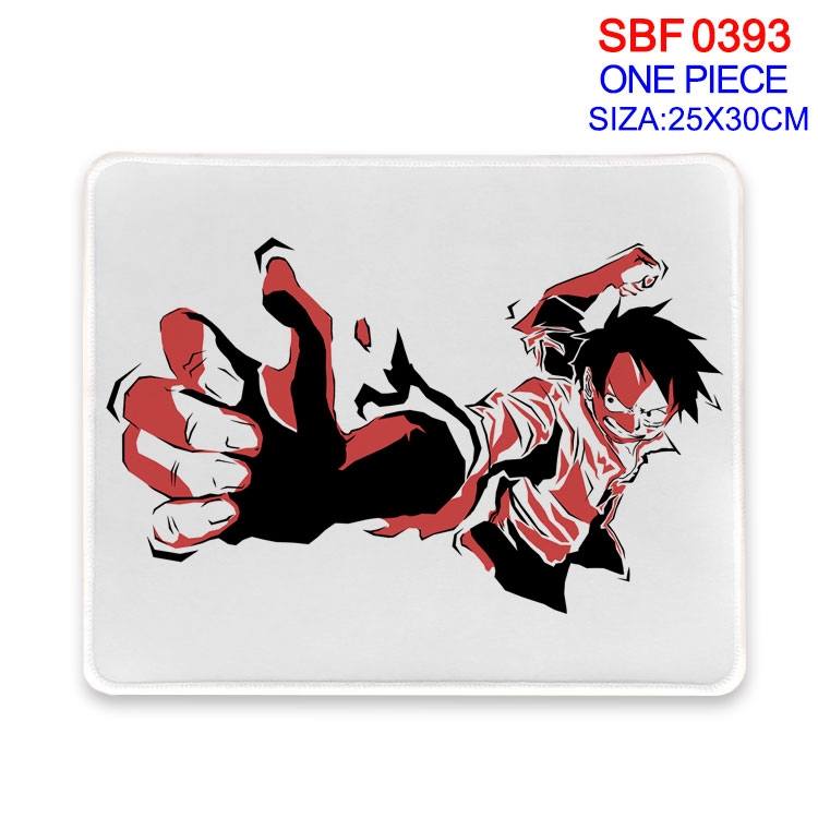 One Piece Anime peripheral mouse pad 25X30cm SBF-393