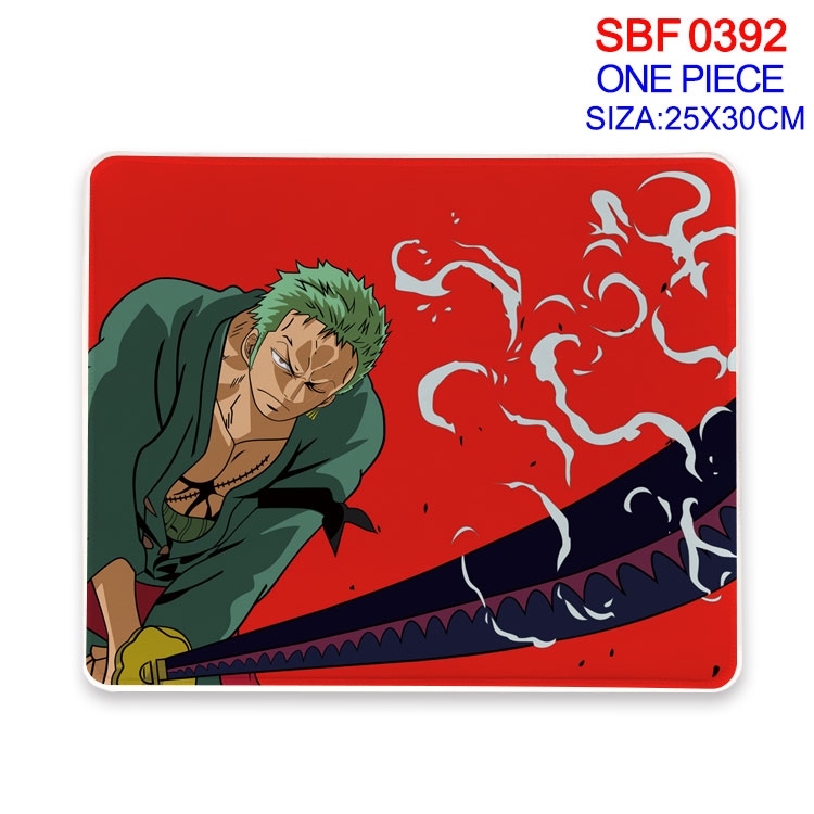 One Piece Anime peripheral mouse pad 25X30cm SBF-392