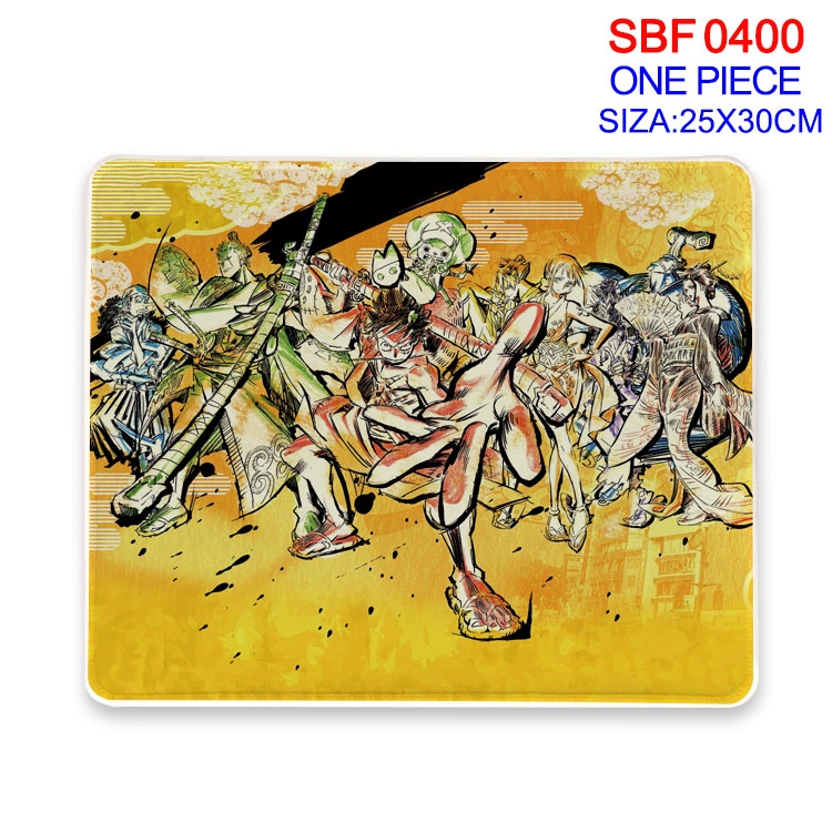 One Piece Anime peripheral mouse pad 25X30cm SBF-400