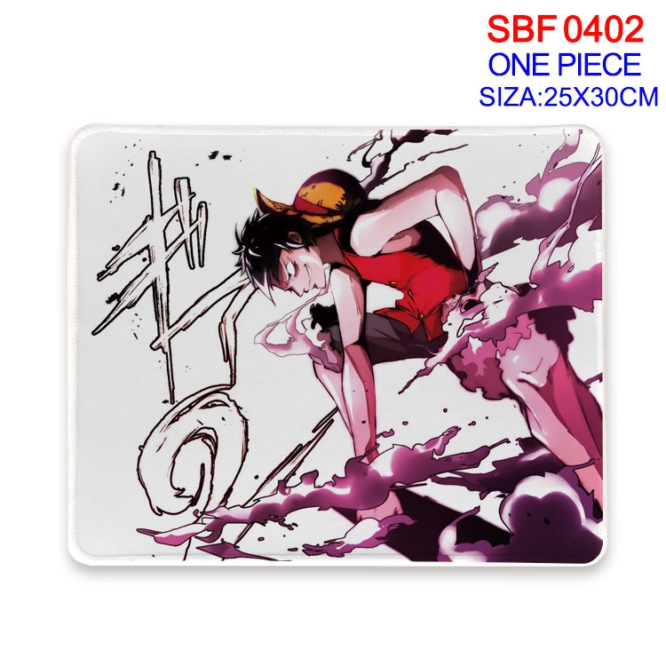 One Piece Anime peripheral mouse pad 25X30cm SBF-402