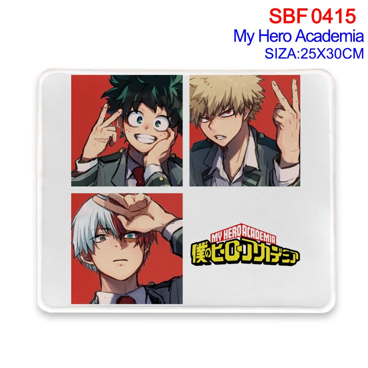 My Hero Academia Anime peripheral mouse pad 25X30cm SBF-415