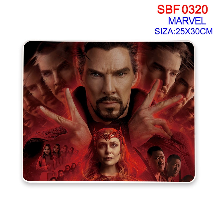 Marvel Comics Movie peripheral mouse pad 25X30cm  SBF-320