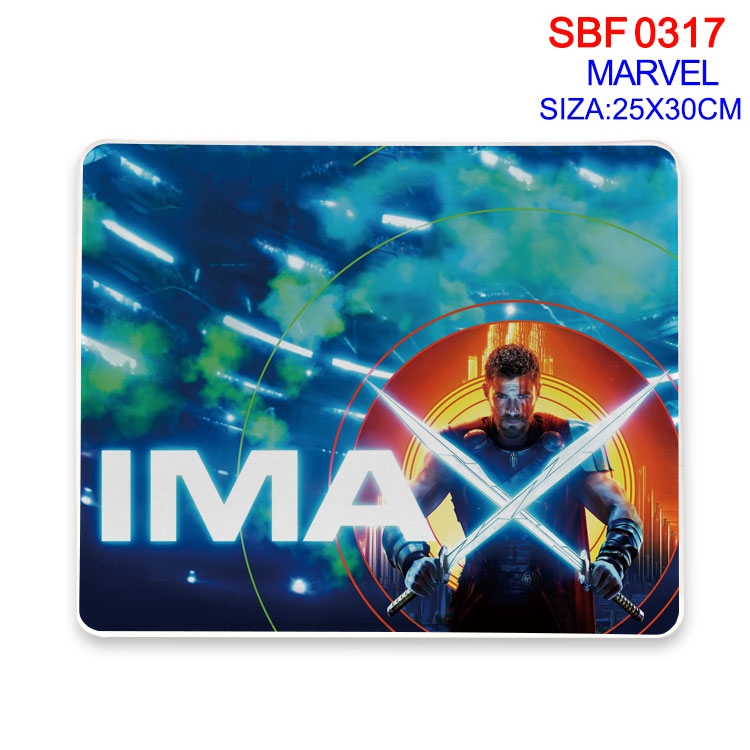 Marvel Comics Movie peripheral mouse pad 25X30cm SBF-317