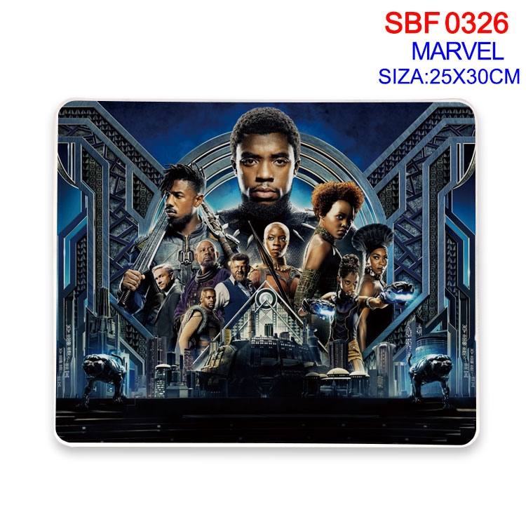 Marvel Comics Movie peripheral mouse pad 25X30cm SBF-326