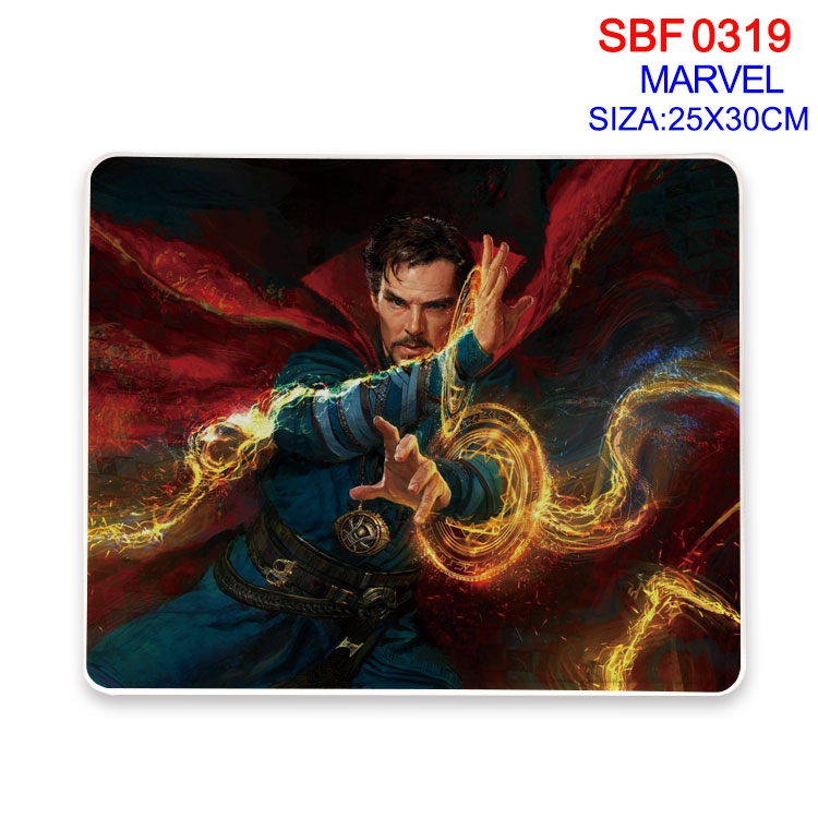 Marvel Comics Movie peripheral mouse pad 25X30cm SBF-319