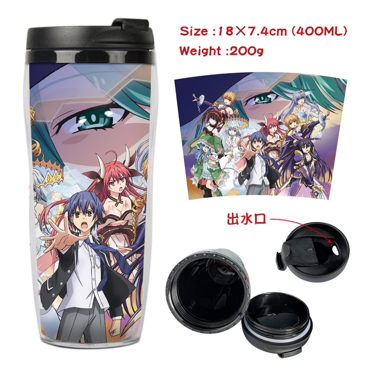 Date-A-Live Anime Starbucks Leakproof Insulated Cup 18X7.4CM 400ML