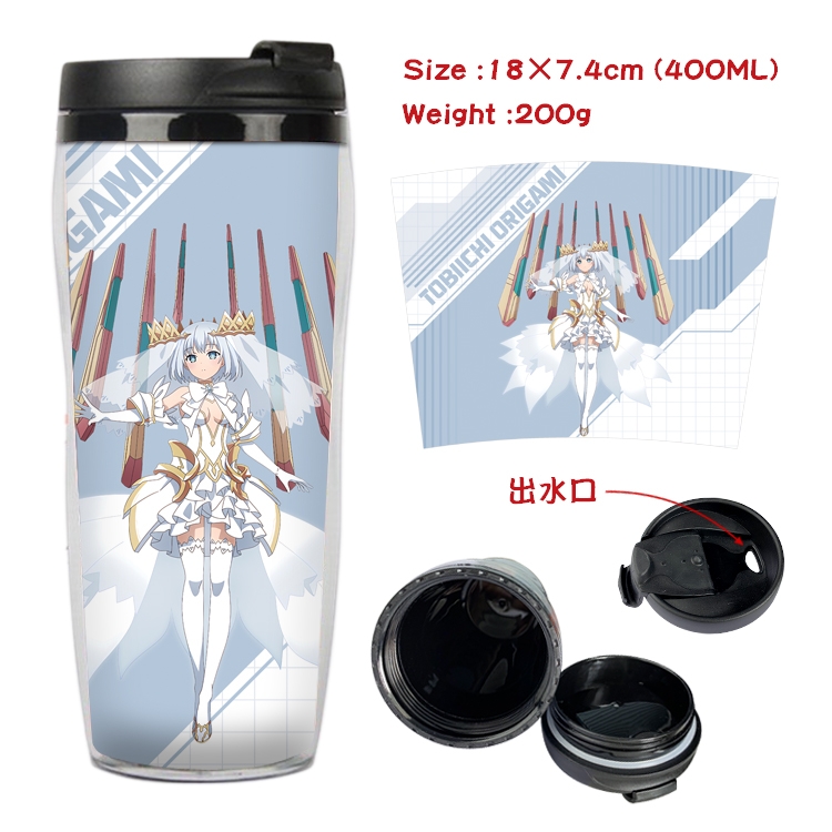 Date-A-Live Anime Starbucks Leakproof Insulated Cup 18X7.4CM 400ML