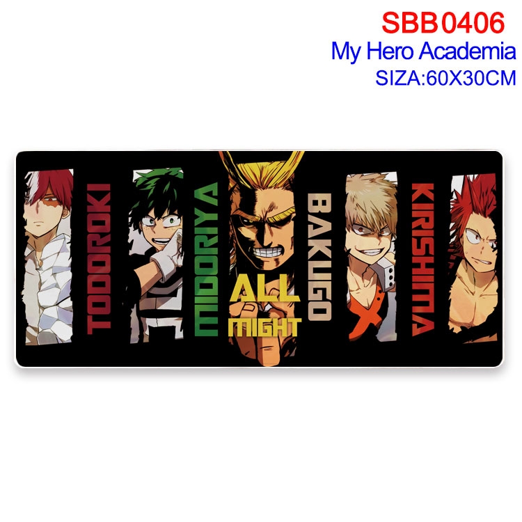 My Hero Academia Anime peripheral edge lock mouse pad 60X30cm SBB-406