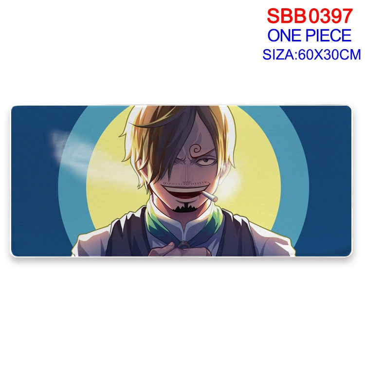 One Piece Anime peripheral edge lock mouse pad 60X30cm  SBB-397