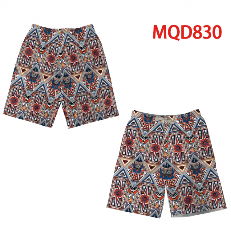 popularize Printed Summer Swimwear Beach Pants M L XL 2XL 3XL MQD 830