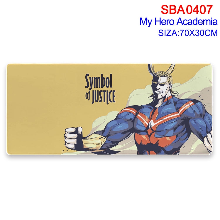 My Hero Academia Anime peripheral edge lock mouse pad 70X30cm SBA-407