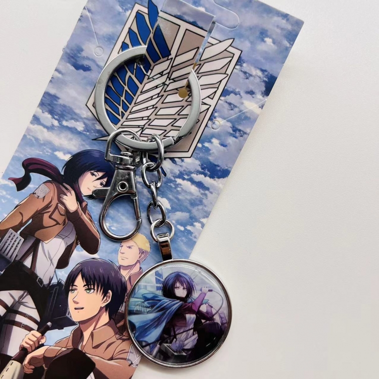 Shingeki no Kyojin Anime peripheral metal keychain pendant 3644 price for 5 pcs