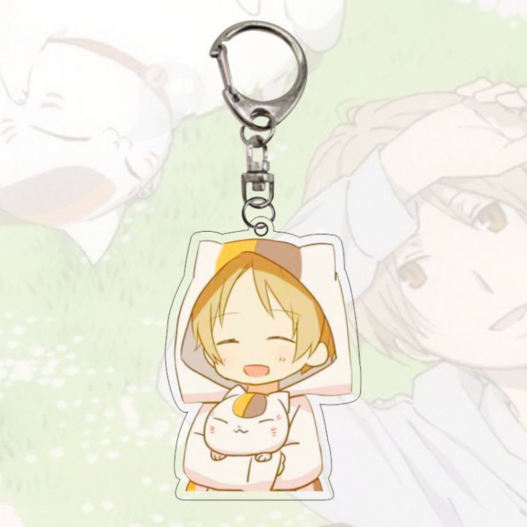 Natsume_Yuujintyou Anime Acrylic Keychain Charm price for 5 pcs 12693