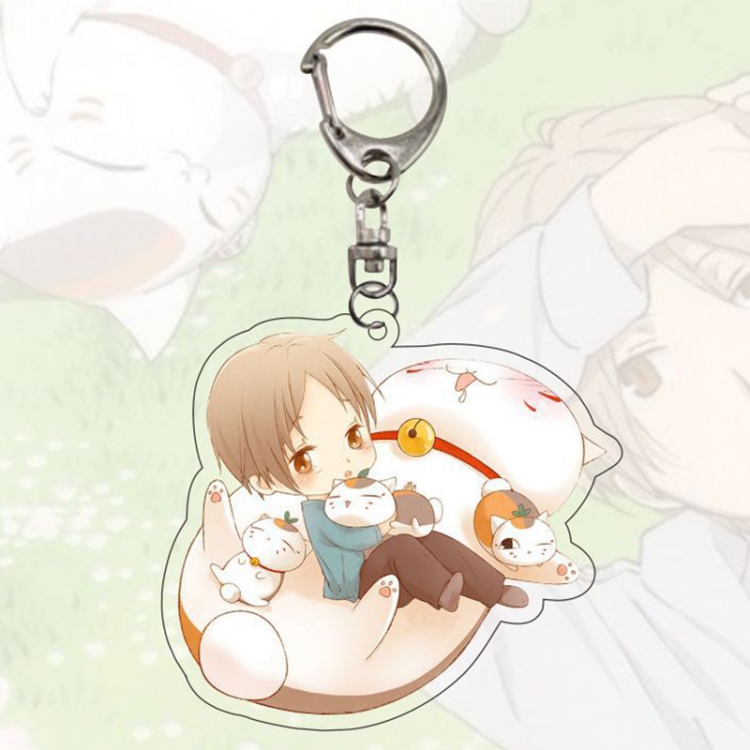 Natsume_Yuujintyou Anime Acrylic Keychain Charm price for 5 pcs 12692