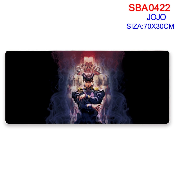 JoJos Bizarre Adventure Anime peripheral edge lock mouse pad 70X30cm  SBA-422