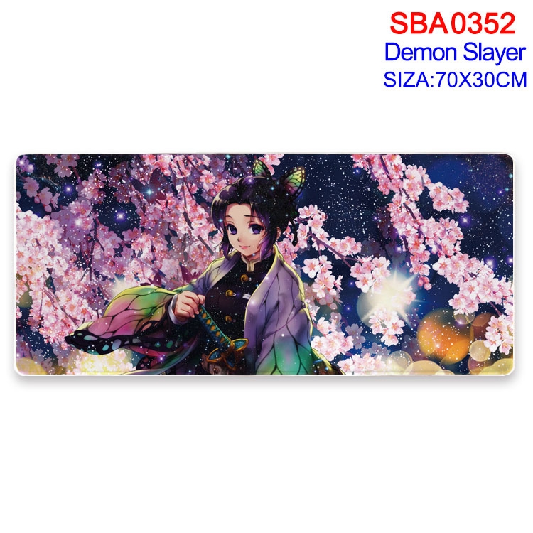 Demon Slayer Kimets Anime peripheral edge lock mouse pad 70X30cm SBA-352