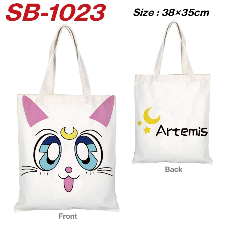sailormoon Anime Canvas Tote Shoulder Bag Tote Shopping Bag 38X35CM  SB-1023