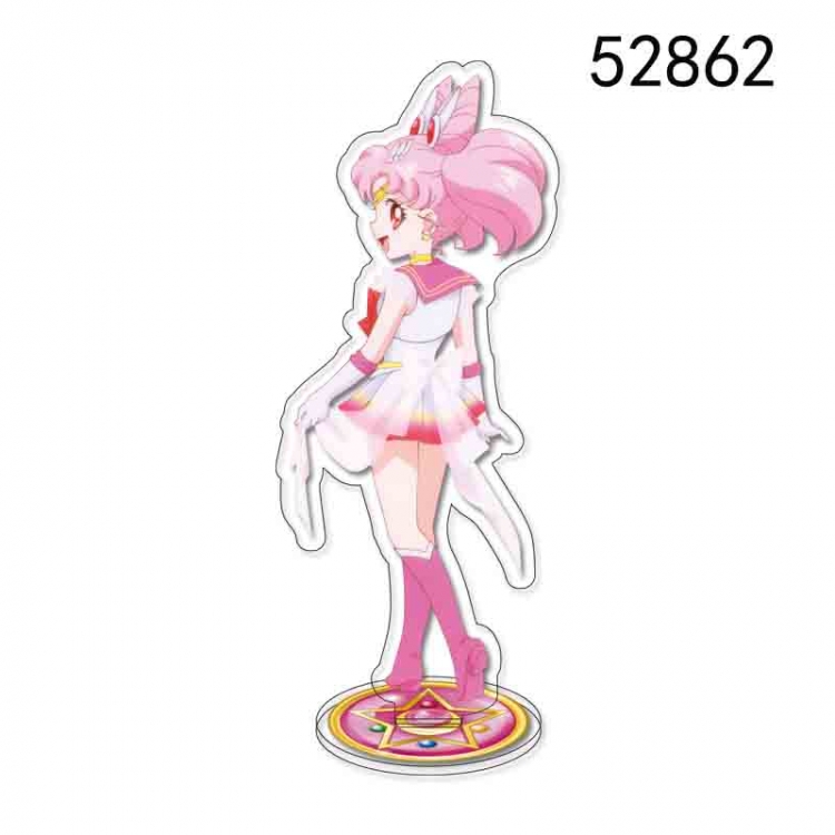 sailormoon Anime character acrylic big Standing Plates Keychain 52862