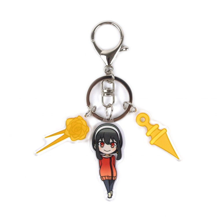 SPY×FAMILY 3 Pendant Acrylic Keychain Bag Pendant Decorations 8485