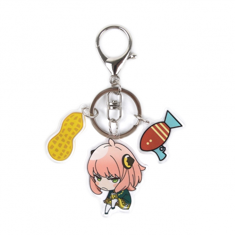 SPY×FAMILY 3 Pendant Acrylic Keychain Bag Pendant Decorations  8490