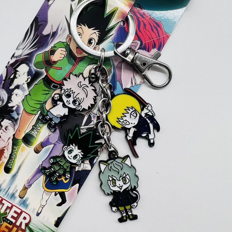 HunterXHunter Anime Cartoon 4 Pendant Keychain Bag Pendant  823