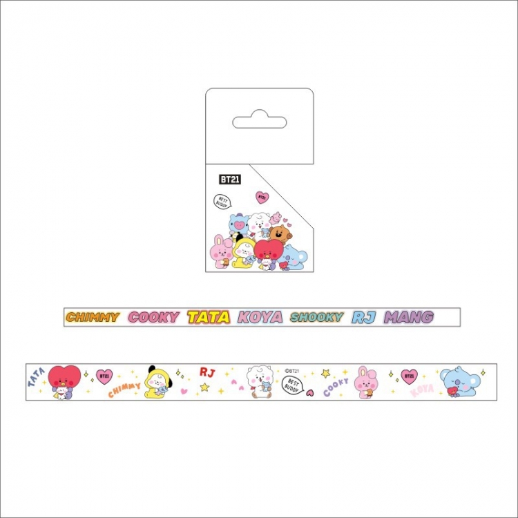 BTS Adhesive tape and paper tape hand account sticker  price for 5 pcs
