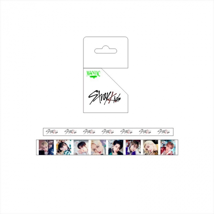 STRAY KIDS Adhesive tape and paper tape hand account sticker  price for 5 pcs