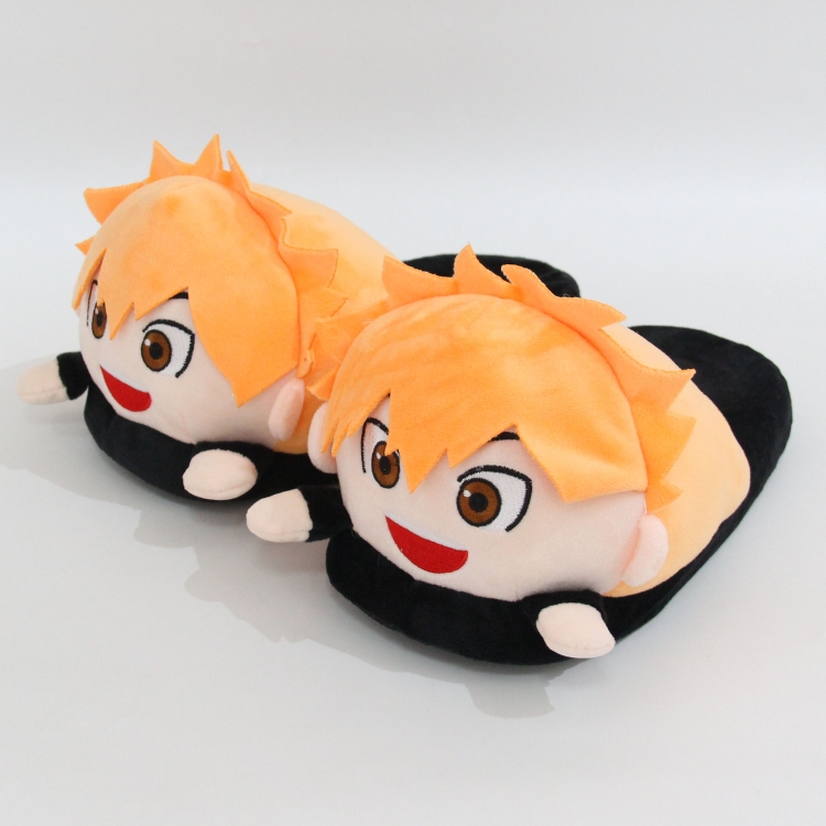 Haikyuu!! Half pack shoes plush crystal super soft pp cotton shoes slippers 28CM