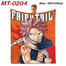 Fairy tail Anime Flannel Blank...