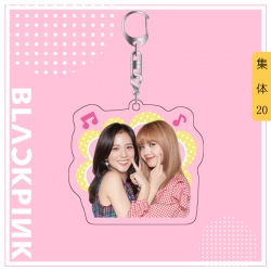 BLACK PINK acrylic pendant bag...