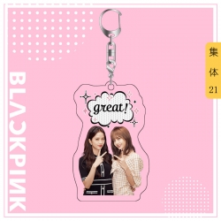 BLACK PINK acrylic pendant bag...