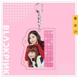 BLACK PINK acrylic pendant bag...