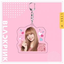 BLACK PINK acrylic pendant bag...